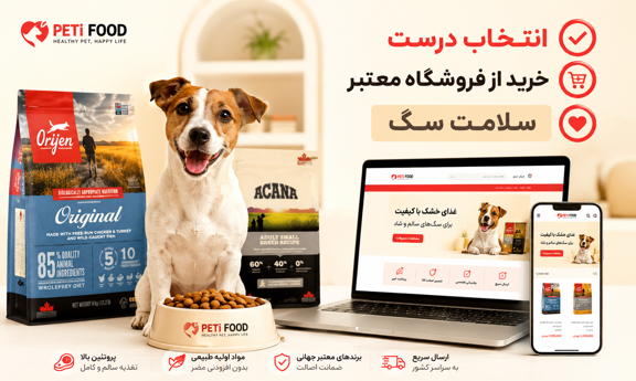 خرید غذای سگ با پروتئین بالا